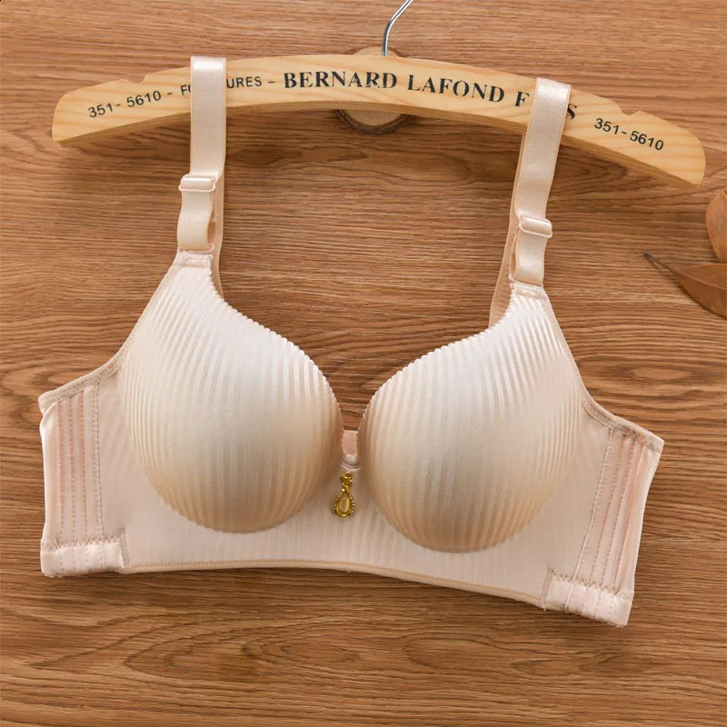 Girls 8cm thickened Bra Steamed Bread Cup Adjustable Underwear Mark No Steel Ring Breast Lingerie push up Bras 250121 66