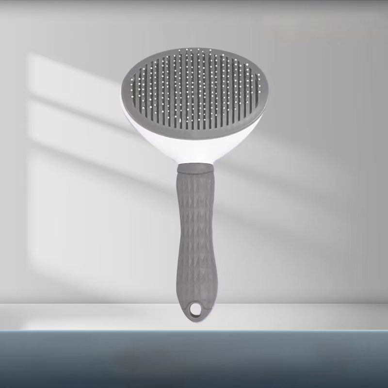 Pet short long hair removal Massage shell comb Soft hair removal brush Grooming and shedding matte fur remover Massage hair removal tool for small dog