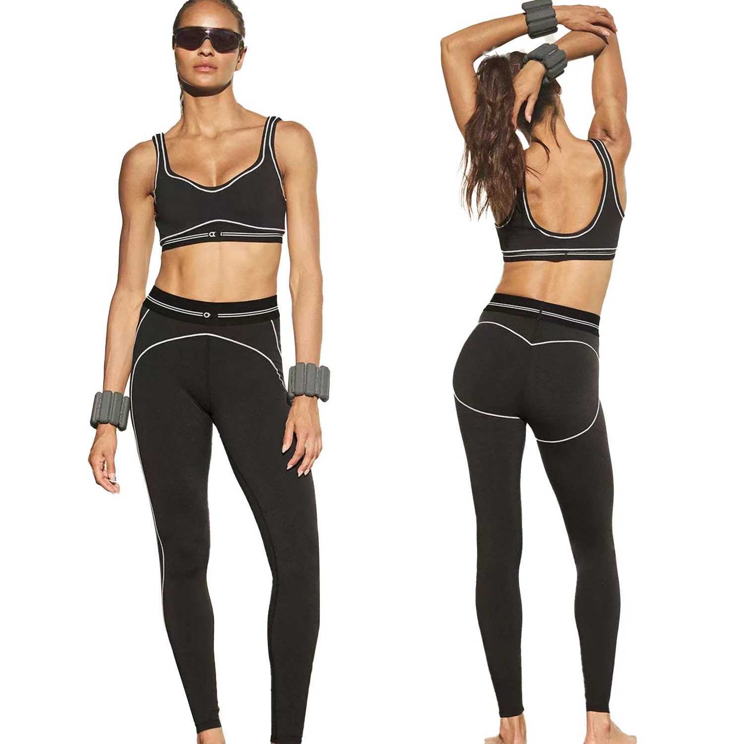 Women's Two Piece Pants Y9002 2025 Women Set Letter Print Casual Sporty Two Pieces Tracksuit Matching Set Clothes Suit H25121
