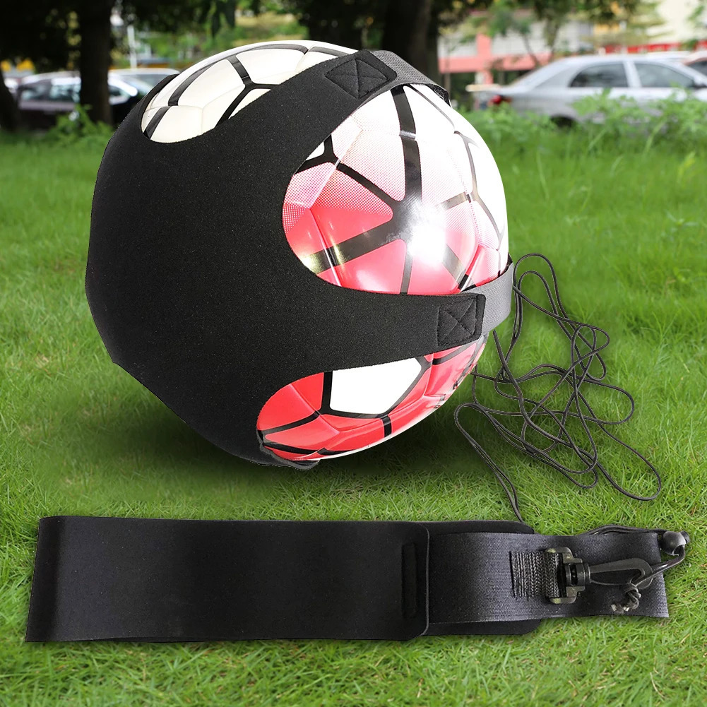 Adjustable Football Kick Trainer Soccer Ball Practice Training Equipment Soccer Trainer Elastic Belt Sports Assistance 250117