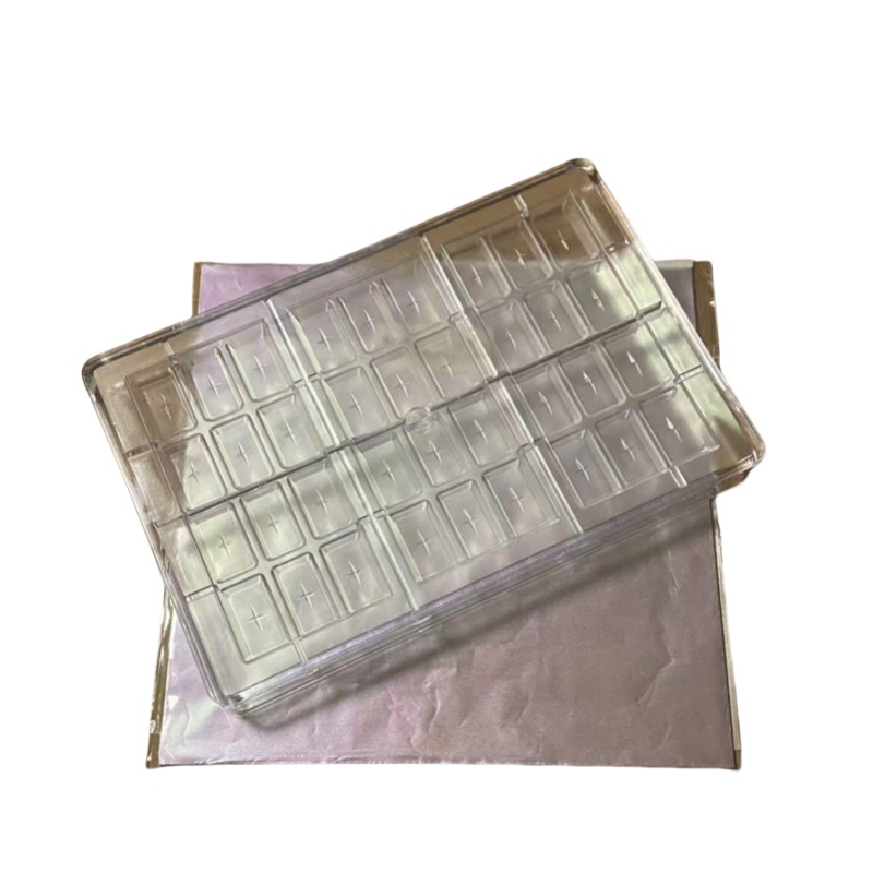 one up baking moulds oneup plastic 12 girds 15 girds mould chocolate bar molds packing boxes pack paper box