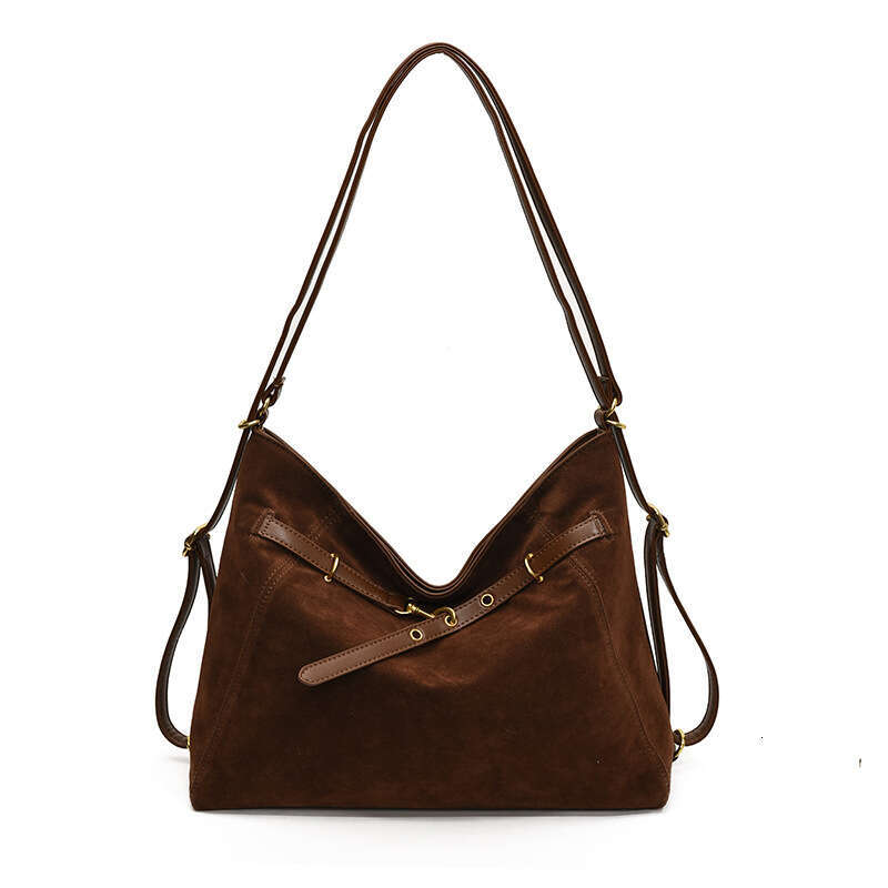 Top Quality Suede Tote Bag Crossbody bag Shoulder bag Backpack Simple Versatile Large Capacity Commuting Campus Bag for Women