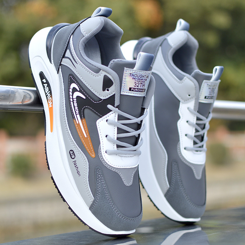 new casual shoes for men mens white black blue grey orange green non-slip Breathable comfortable outdoor sports running shoe trainers sneakers 38-44