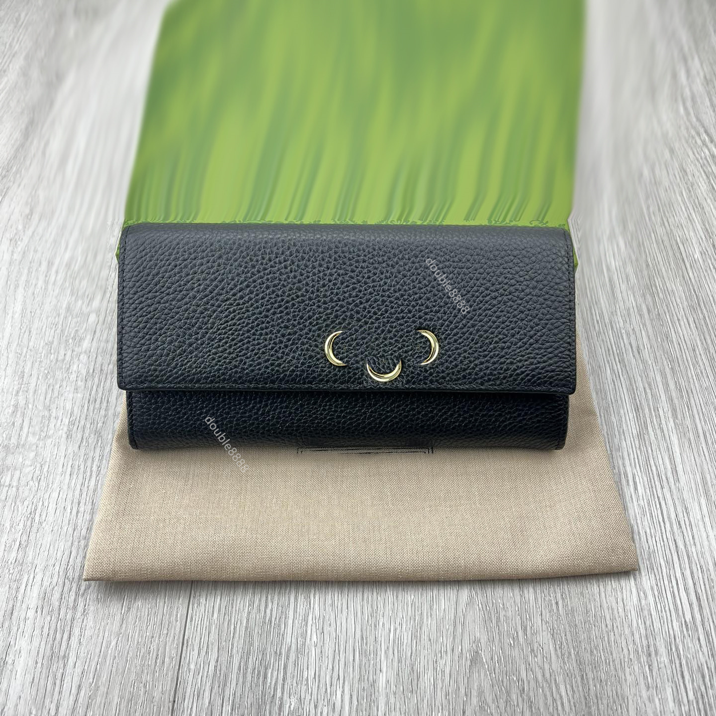 Designer long men's carrying wallet, solid color PU clutch, coin purse, luxury business card holder, checkbook, credit card holder messenger bag passport phone bag
