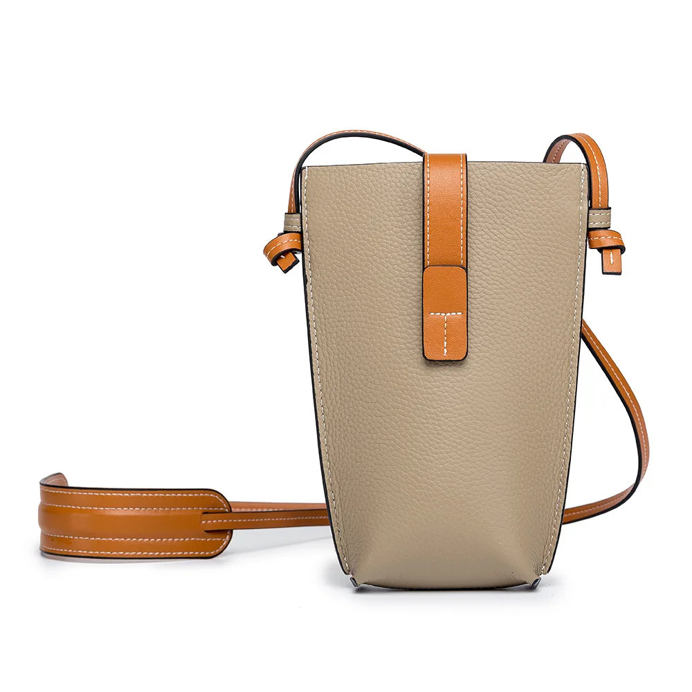 Genuine Leather Women Shoulder Bags y s Mini Female Mobile Phone Bag High Quality Women Handbags Female Messenger Bag 250121