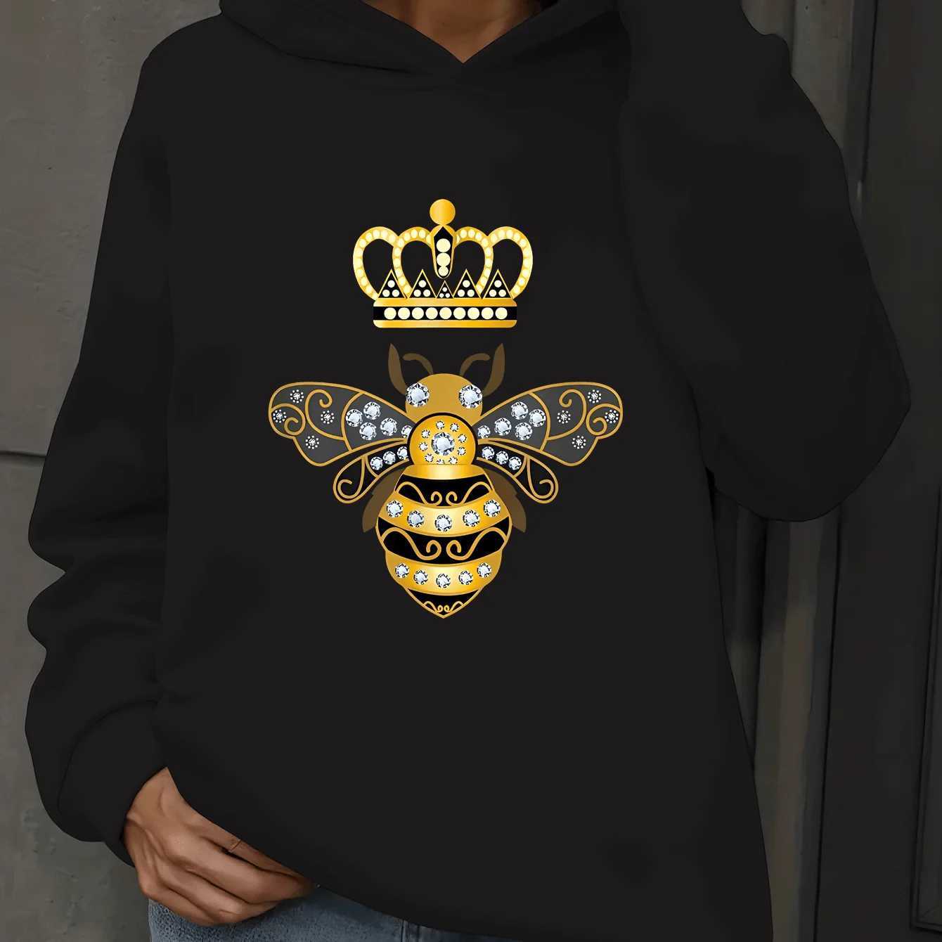 Women Casual Print base warm Hoodies Autumn Long Slve Funny Santa Claus Hooded Harajuku Fashion Strt Style Xmas SweatshirtsC250118 L251018P7UH