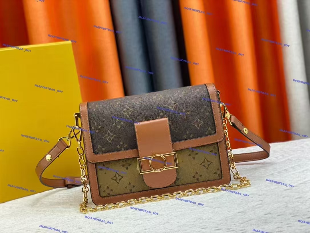 Dauphine Messenger Bag Monog Reverse Classic High Quality Bag NOno Tote Bag Crossbody Bag Designer women's luxury purse