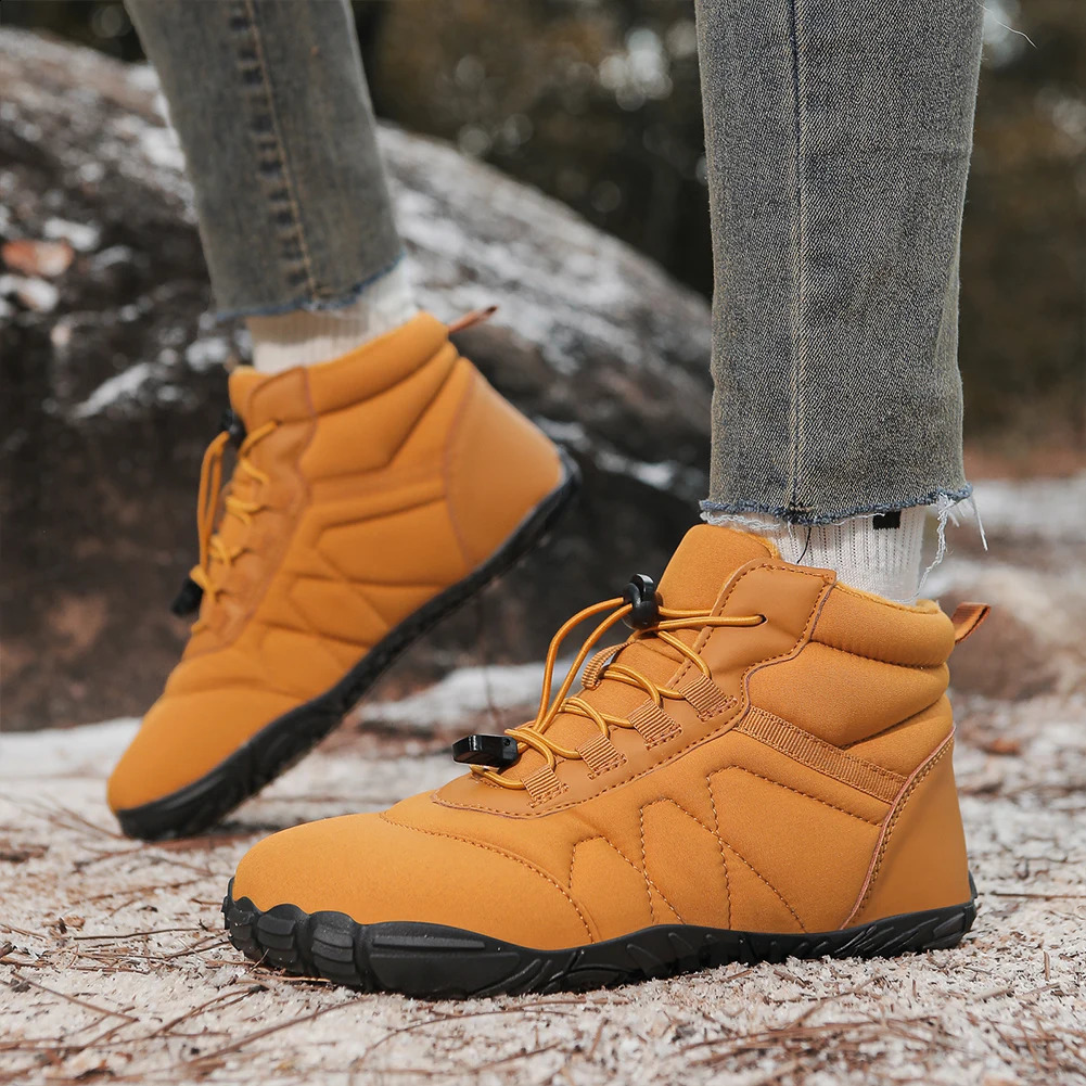 Winter Snow Boots Lightweight Barefoot Shoes Non-Slip Casual Ankle Boots Waterproof Trail Running Shoes for Outdoor Sports250114
