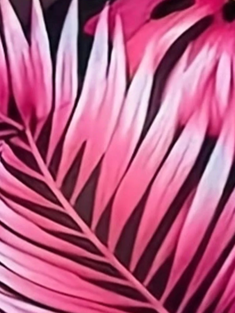 Plus Size Jumpsuit Suspender Sexy Sleeveless Backless Printed High Waist Mesh Transparent Flared Jumpsuit Women 250113