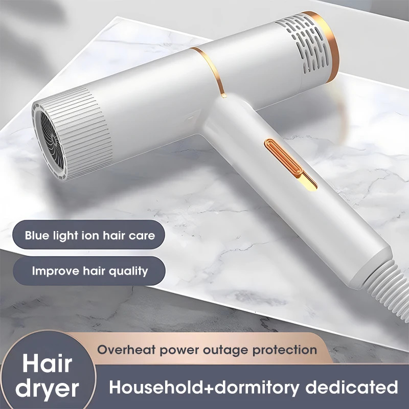 Professional Hair Dryer High Power Infrared Anion Hammer Powerful Cold And Air Salon Hair Dryer 250114