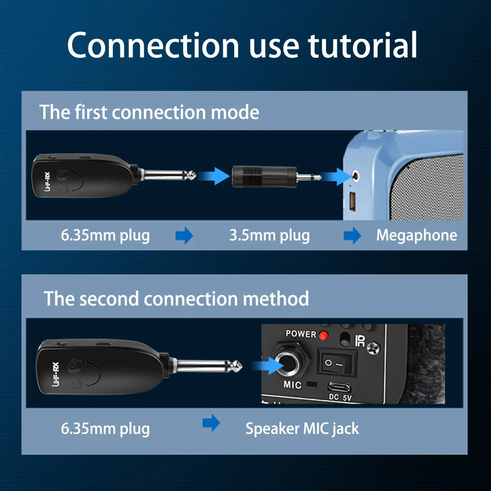 Wireless Instruments Pickup Pmplifier for Saxophone Trumpet Trombone Professional Microphone Wireless Receiver Transmitter 250121