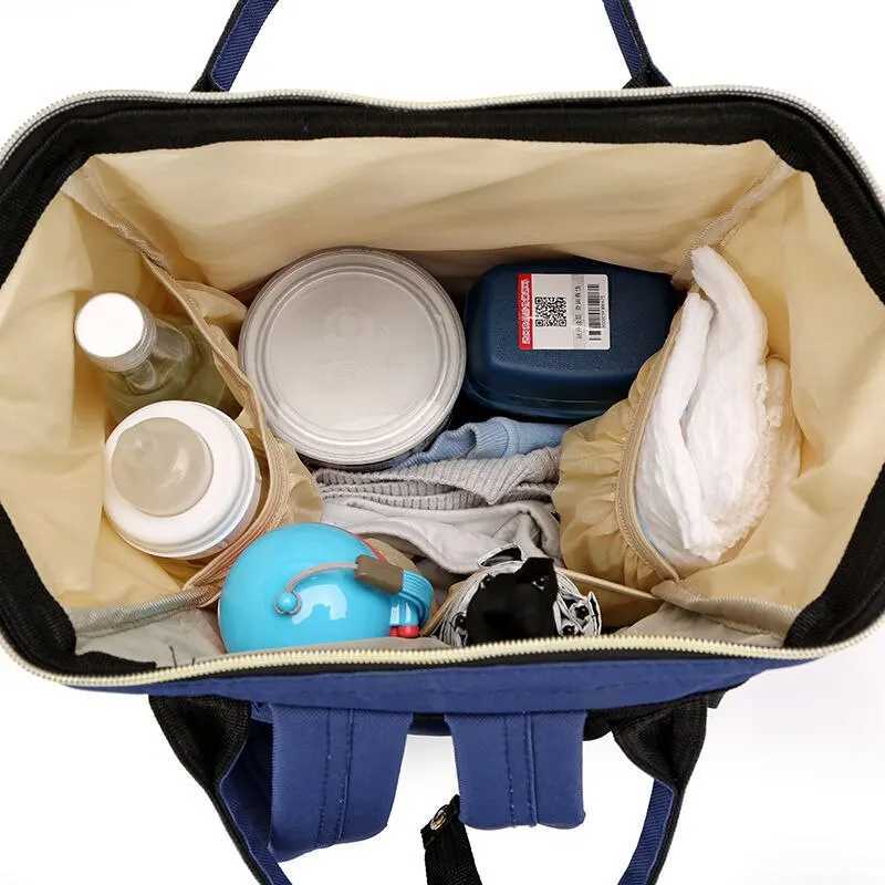 Diaper Bag Mummy Backpack Large Capacity Bag Mom Baby Multi-function Waterproof Outdoor Travel Diaper Bags For Baby CareC250122