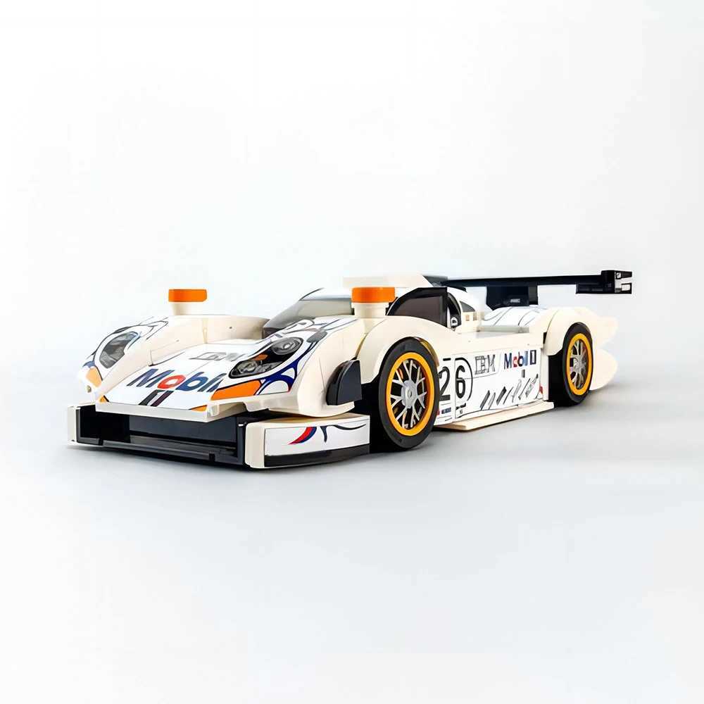 260PCS MOC Third Generation Racing 98 Model Le Mans 24 Hours Speed Champion Building DIY Assemble Blocks Toy Brick Holiday Gifts Z250528