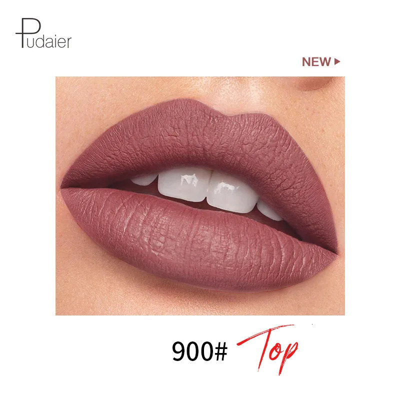 Pudaier 18 Color Lip Glaze Mini Capsule Plumping Lip Gloss Velvet Mist Color Non-stick Cup Smooth Liquid Lipstick. 250108