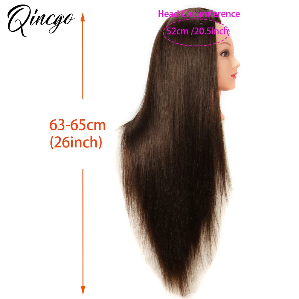 Mannequin Heads Hair Styling Manikin Cosmetology Doll Head With Stand Tripod Practice Braiding Hair Hairdressing Training Model 250114