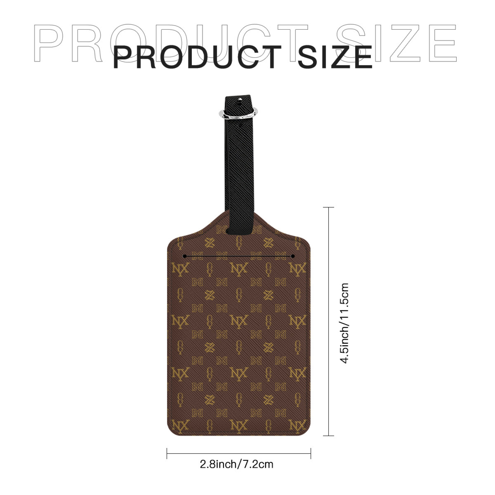 NXY designer Rectangular Stainless Steel Luggage Tags fashion Durable Privacy Protection Cover Versatile Baggage Tag Waterproof Boarding Pass