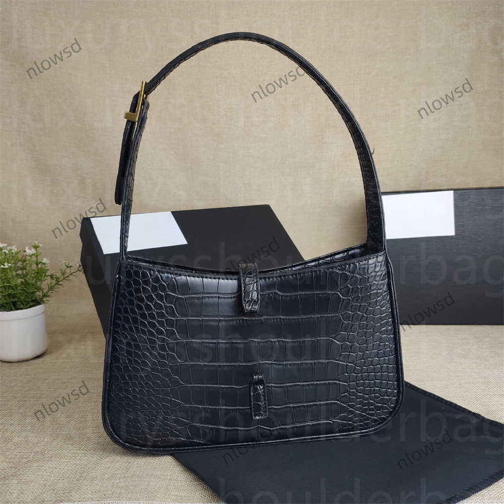 10A Hobo Crocodile Leather Handbags High Quality Underarm Bag Shoulder Fashion Purses Designer Woman Handbag Dhgate Bags Wallet sac e