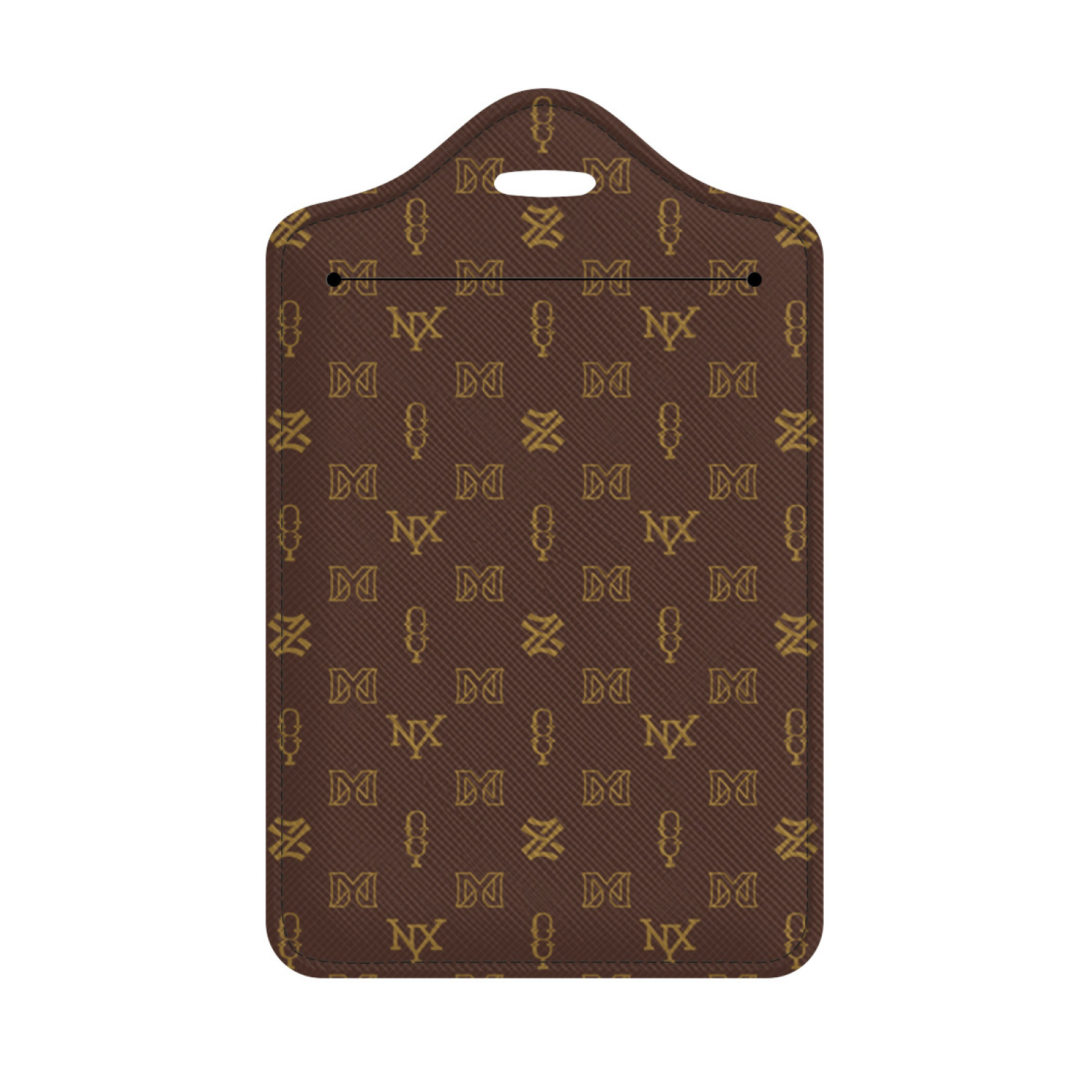 NXY designer Rectangular Stainless Steel Luggage Tags fashion Durable Privacy Protection Cover Versatile Baggage Tag Waterproof Boarding Pass