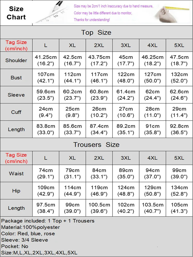 Plus Size VONDA 2024 Vintage Women Printed Pant Sets Autumn Long Sleeve Elegant Casual Elastic Waist Trousers and Tops 250122
