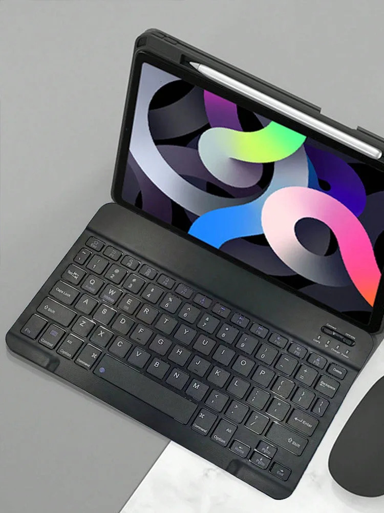 Wireless keyboard 10 inch slim rechargeable silent tabletlaptop wireless ipad mini 250108