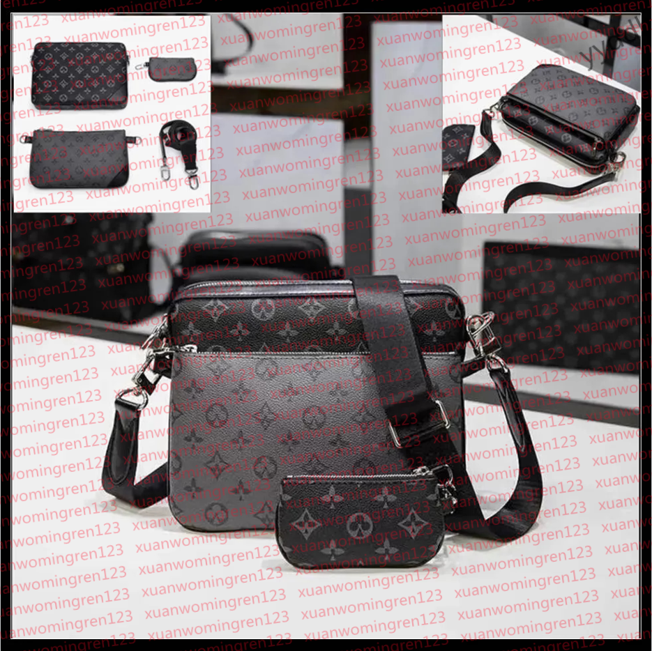 New Mens Outdoor Body Designer Crossbody Grade s Shoulder Bags Top Quality Fashion Womens Double Letter Messenger Cross body purse