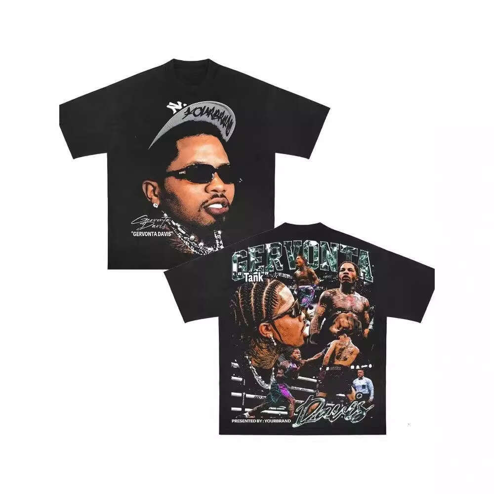 Y2k pattern style Harajuku Gothic hip-hop anime print oversized T-shirt for men and women loose fitting casual short sleeved