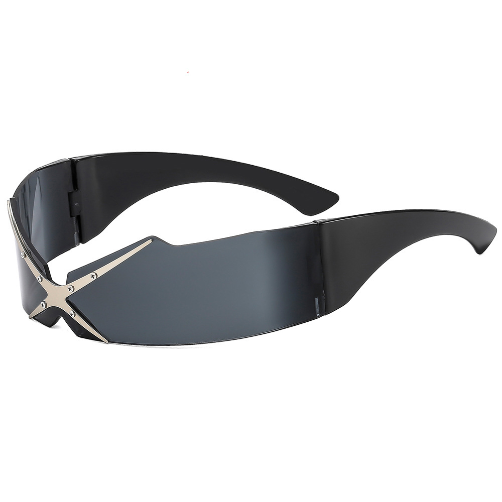 Frameless K Personalized Sunglasses for Men and Women Cyberpunk Sunglasses Premium