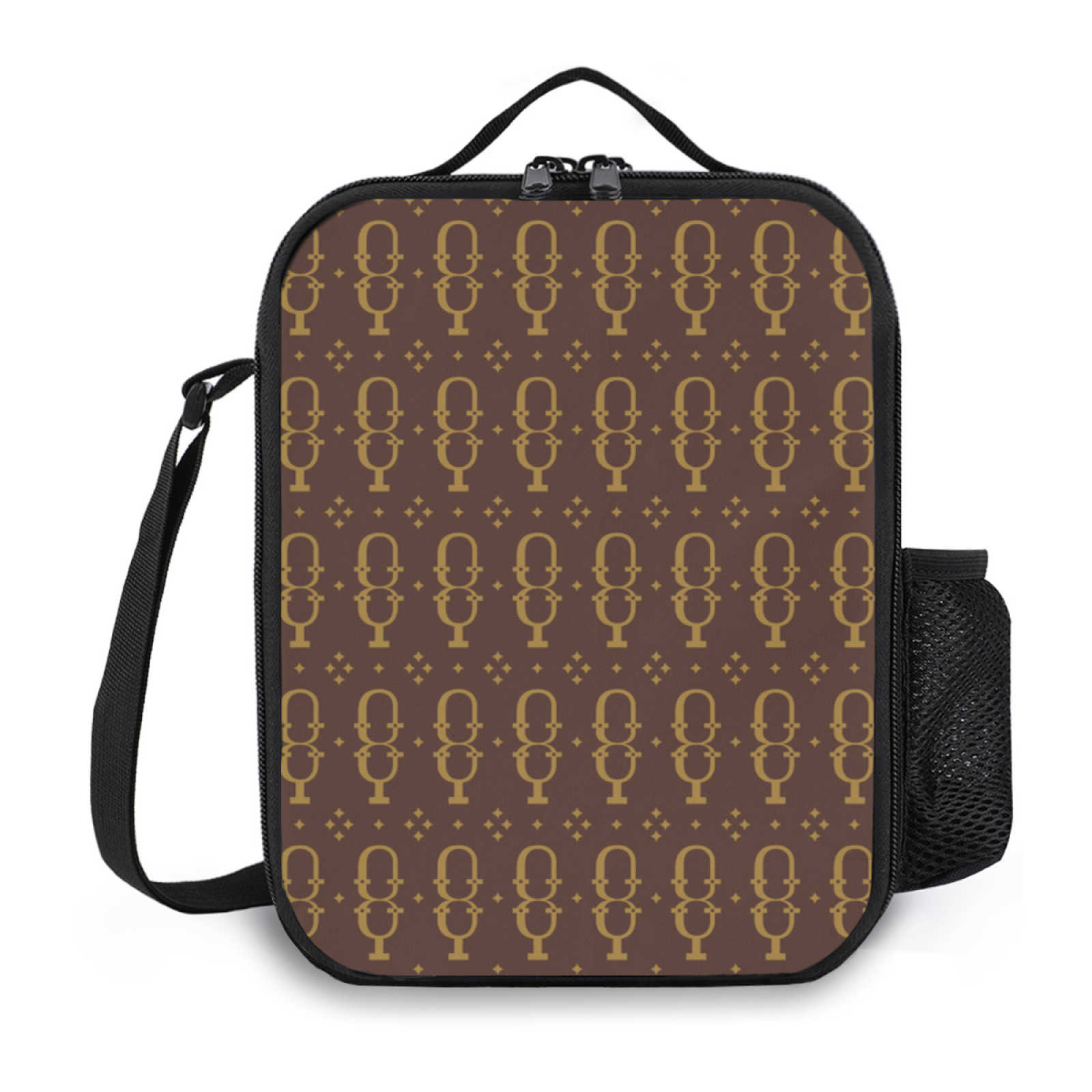 NXY Square Portable Thermal Insulation Meal Bag Designers Shoulder Bag Ladies High Quality Classic Fashion Handbag Crossbody Bag