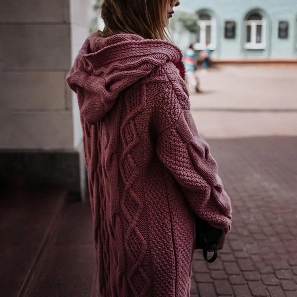 Outwear Chic Rhombus n Lady Cardigan Knitwear Front Open for Office 250109Z