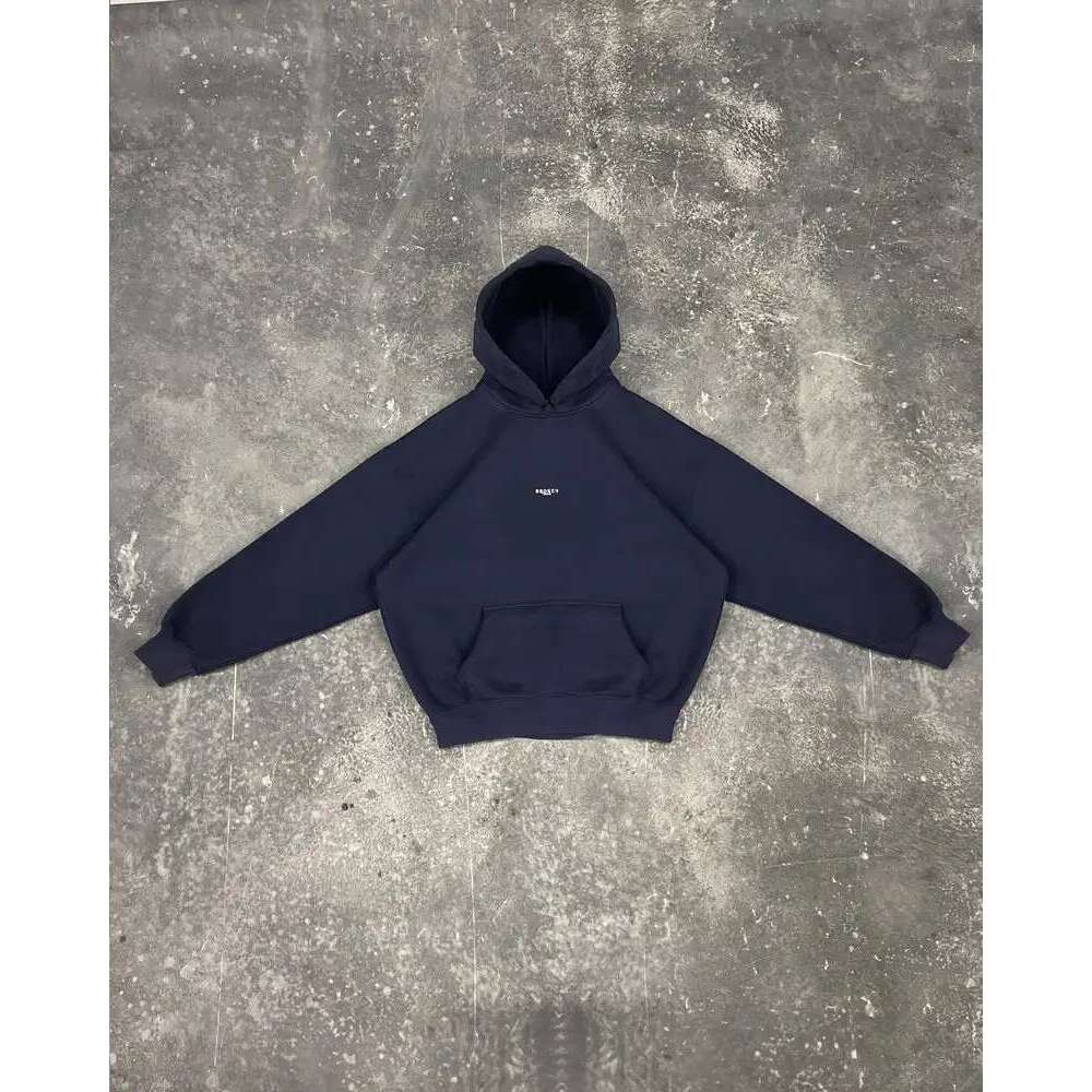 Autumn and Winter Thickened Warm Solid Color 2024 New Popular Trend Simple Loose Casual Y2k Sweatshirt Hoodie