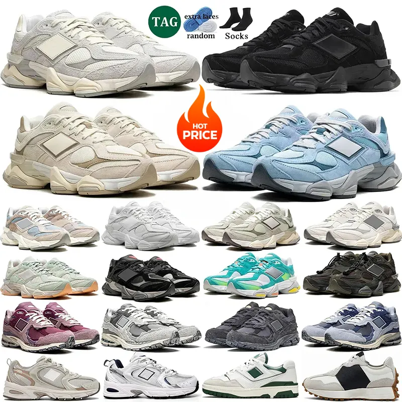 High-End Quality M Running Shoes Mens Sports Sneakers Designer Jogging Shoes Womens Casual Walking Shoes Quartz Grey Sea Salt Blue Haze Beige Outdoor Runner36-45