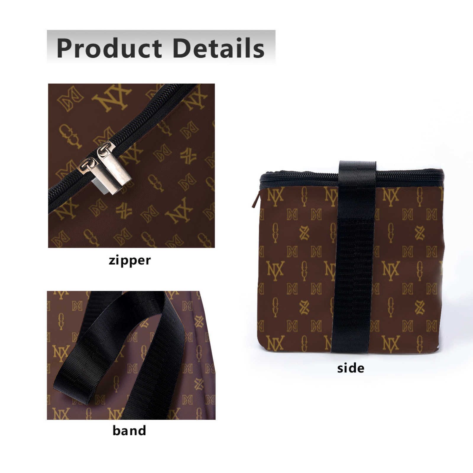 NXY Insulated Lunch Bag Insulation Bento Pack Aluminum Rice Bag Meal Pack Ice Student Handbag Tote Bag Office Worker Box