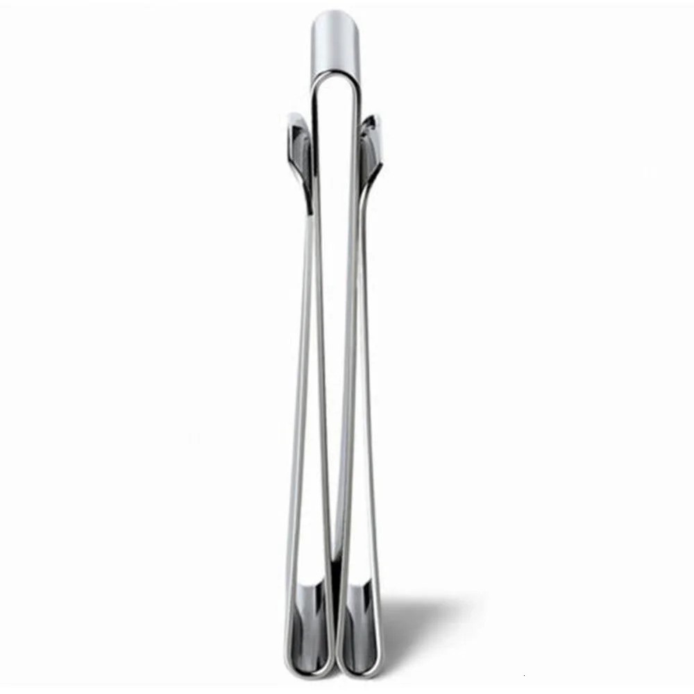 Silver Money Clip Mens Stainless Steel Cash Holder Male Mini Purse Metal Bill Clamp Slim Pocket ID Credit Card Folder 250114