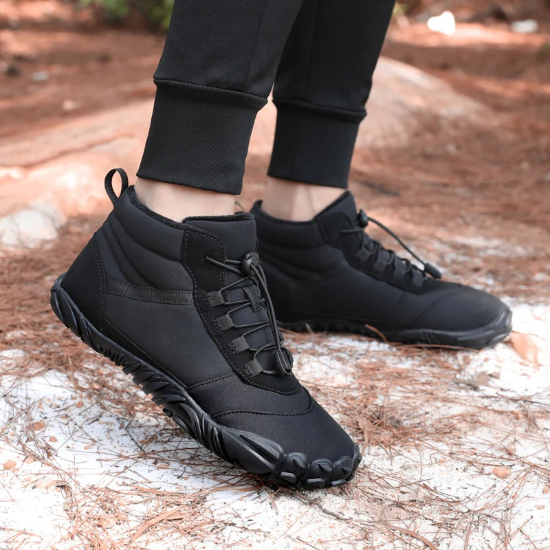 Hiking shoes Pro NonSlip Waterproof Winter Barefoot Shoes Mens Womens 250114