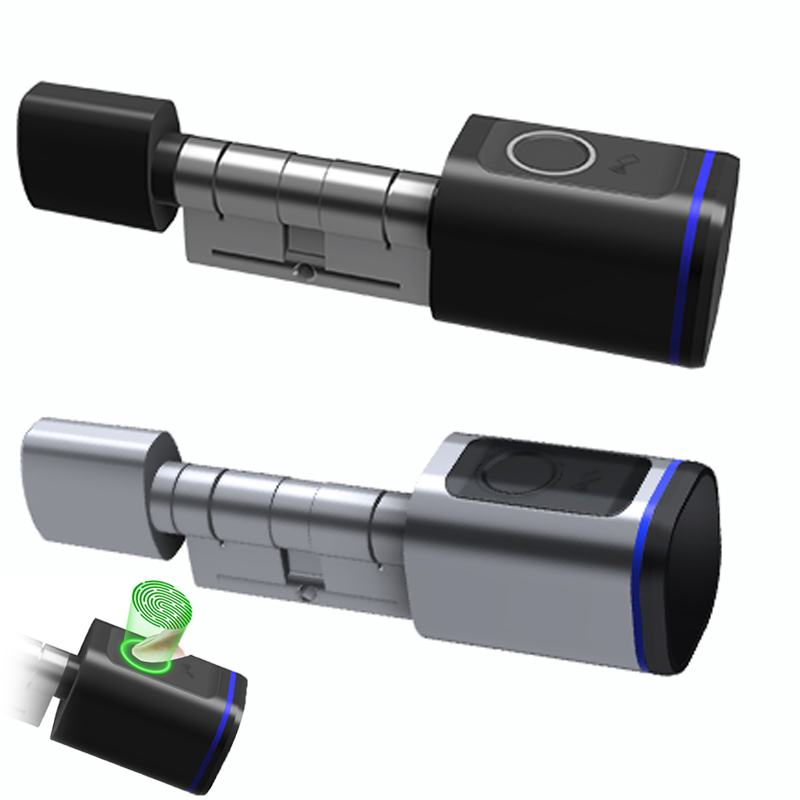 Door Home Fingerprint Biometric Bedroom Lock Tuya APP Control Cyder Smart Locks IC Cards Key Unlock High Security Automatic Locking