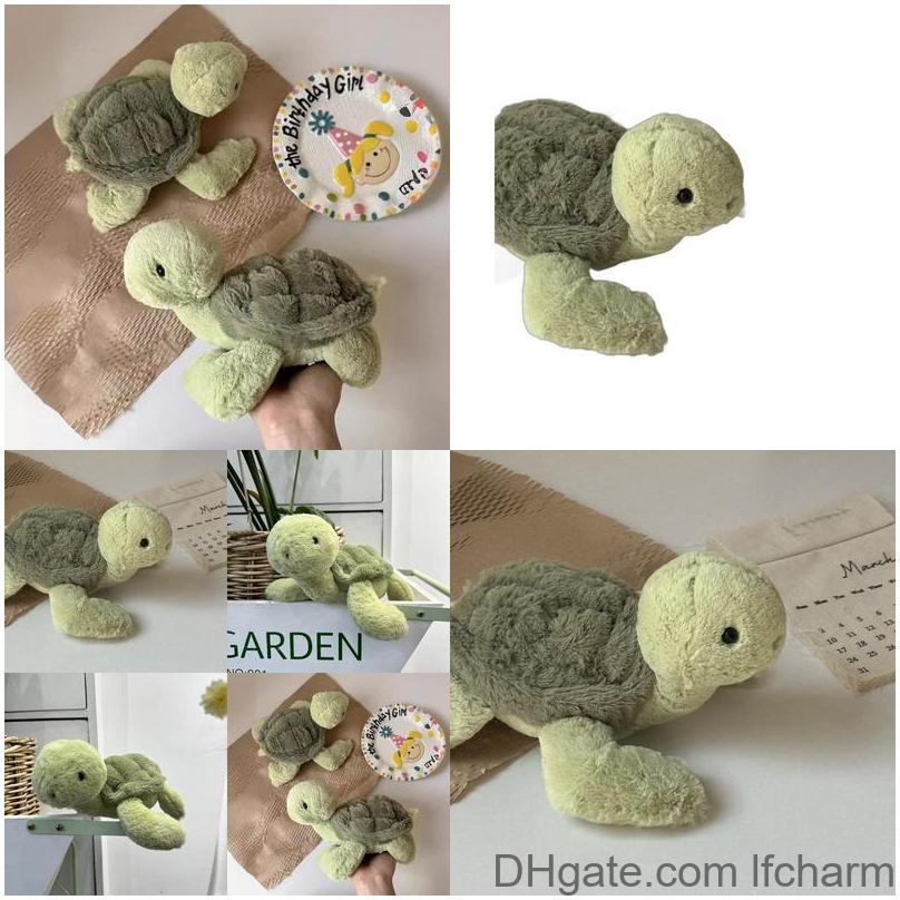 & Plush Animals Jelly Turtle Doll Girl Companion Toy Simulation Soft Childrens Gift Drop Delivery Toys Gifts Otosv