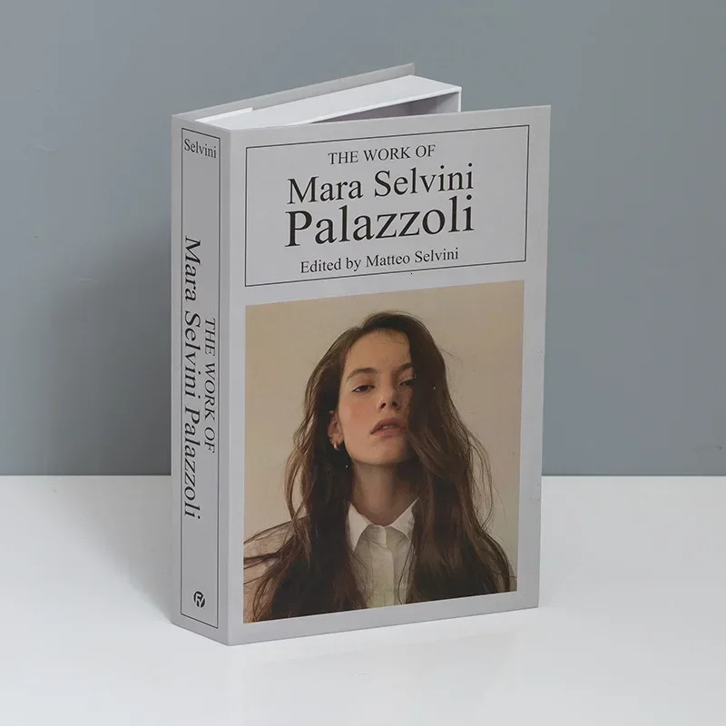 Storage Box Fashion Decorative Book High Quality Paper Organiser Living Room Decoration Simulation Books Ornaments for Home 250113