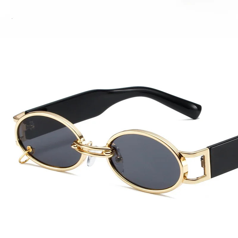 1PC Unisex Plastic Fashion Oval Frame Sunglasses for Street Pography and Beach Travel Party Driving Accessories 250110