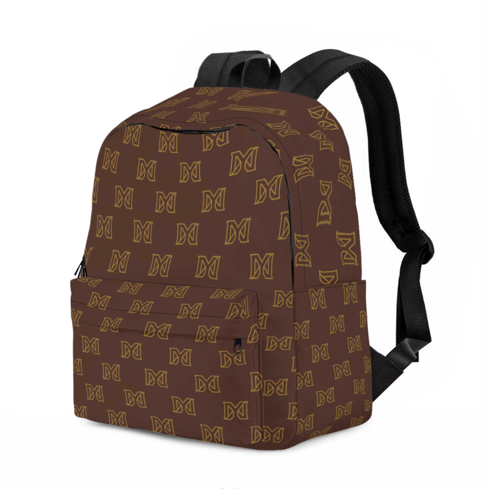 NXY 2 pcs set Meal Bag Sprunki Pencil Bag Primary Middle School Students Backpack brown letter School Bag