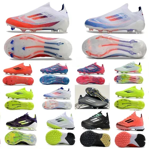 2025 Quality Football Boots 30th Anniversary 24 Elite Tongue Fold Laceless Laces FG Mens Soccer Cleats Comfortable Training Leather Football Shoes kids size39-46