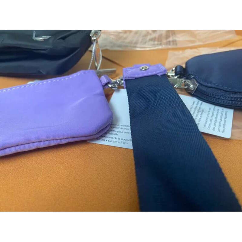 10 Colours Yohain Bag Dual Pouch Mini Zip Around Wristlet Portable Keychain Wallet Coin Purse Pocket Wholesale 1212 Dhl