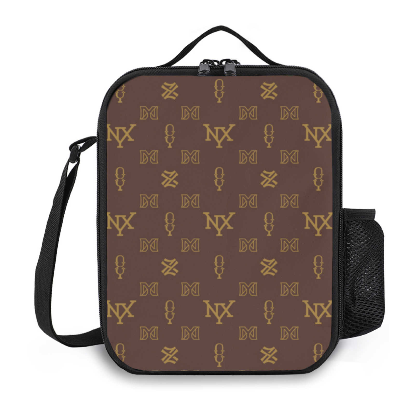 NXY Designer Square Portable Thermal Insulation Meal Bag Shoulder Bag Ladies High Quality Handbag Crossbody Bag