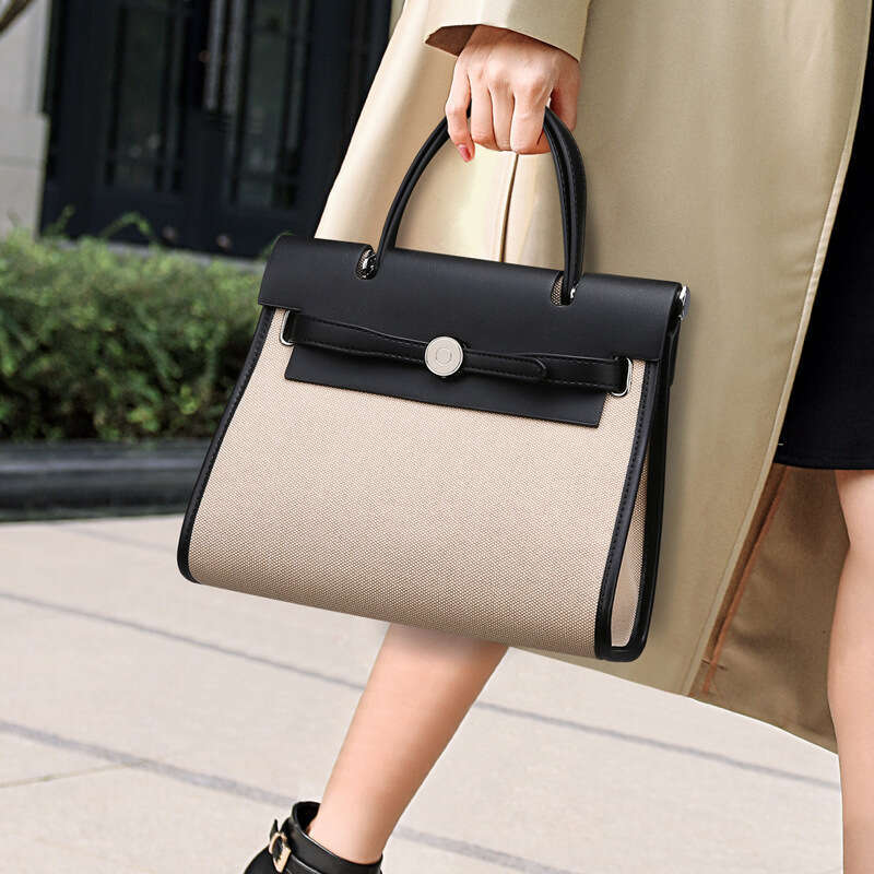 Women's Bags Tote simple commuting, large capacity handbag, fashionable and versatile, single shoulder high-end feeling, women's bag, can be