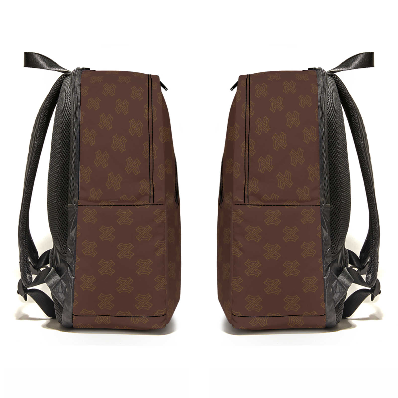NXY Simple School Backpacks For Teen Girls Brown Laptop Backpacks College Bookbag For Women Student School Bag Casual Daypack Hip