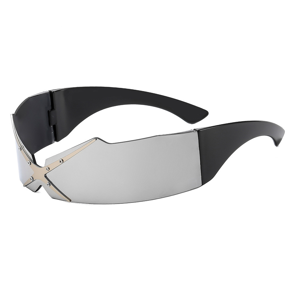 Frameless K Personalized Sunglasses for Men and Women Cyberpunk Sunglasses Premium