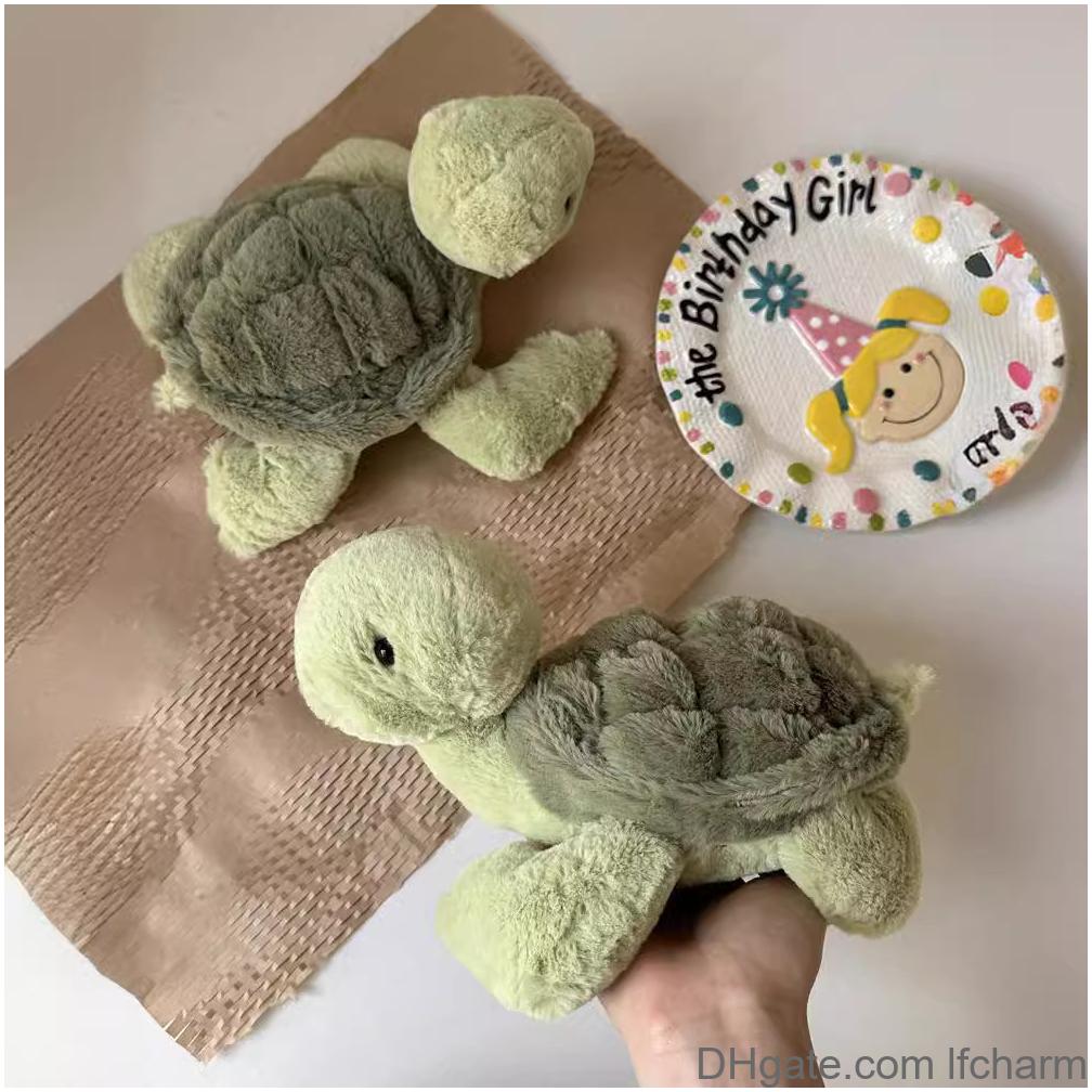 & Plush Animals Jelly Turtle Doll Girl Companion Toy Simulation Soft Childrens Gift Drop Delivery Toys Gifts Otosv