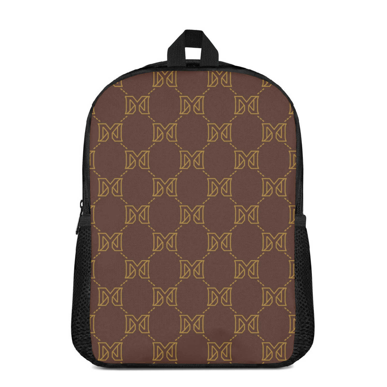 NXY Backpack Student School Bag Brown Brand Backpacks Back Pack For Boy Girl Schoolbag Casual Travel Bag Teens Bookbag Hip