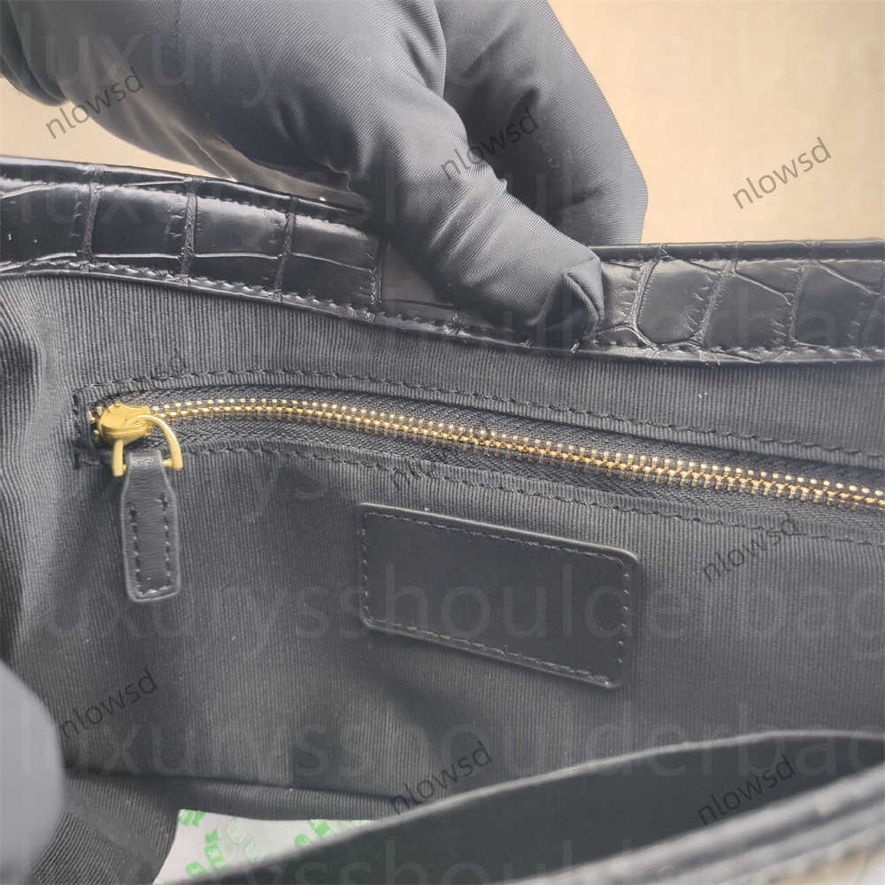 10A Hobo Crocodile Leather Handbags High Quality Underarm Bag Shoulder Fashion Purses Designer Woman Handbag Dhgate Bags Wallet sac e