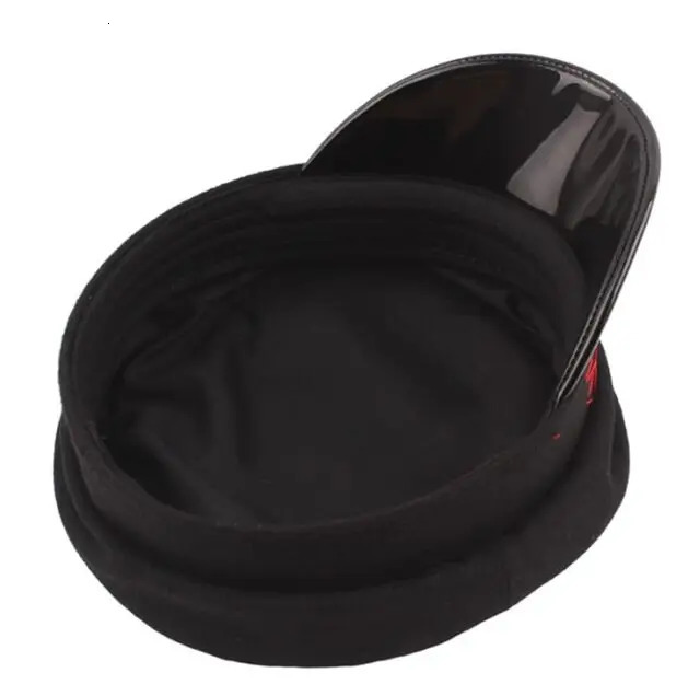 HUISHEN008 Autumn Girls Female Beret Cap Solid Hard Navy Hat Gorros sboy military octagonal cap 250120