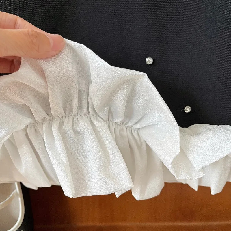 Girls Princess Dress Summer Fashion Sling Dress Birthday Party Kids Dress Flower Girl Dresses Toddler Girl Dresses 2-9Yrs 250120